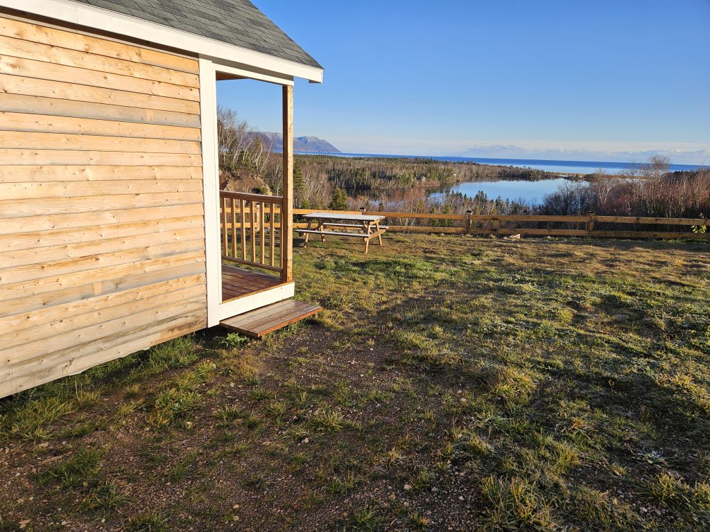 cabin with electricity